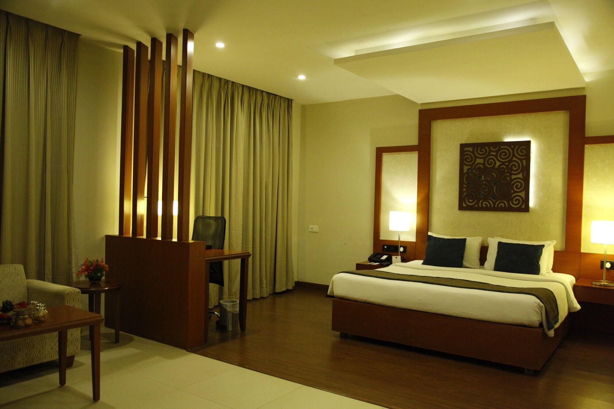 The Altruist Business Hotel Hitech Haiderabad Buitenkant foto