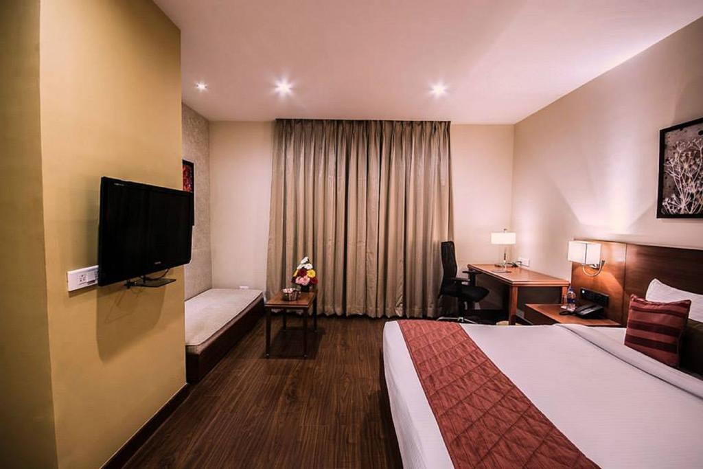The Altruist Business Hotel Hitech Haiderabad Kamer foto